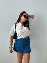 Load image into Gallery viewer, Denim Pocket Skort
